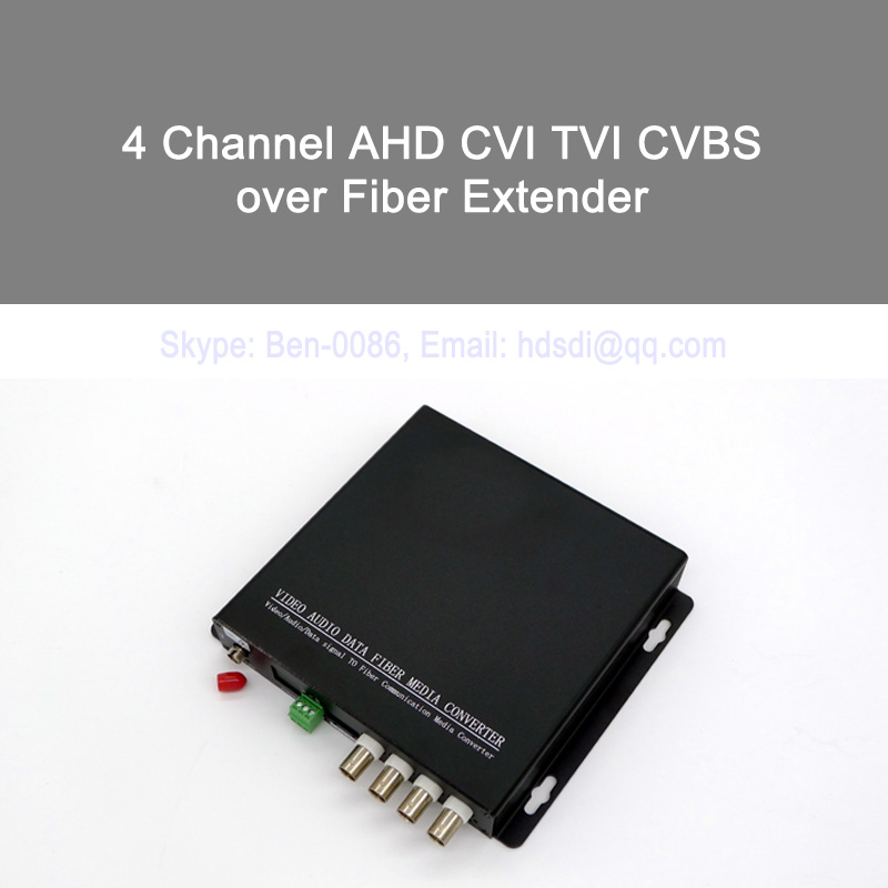 8 Channel Video To Fiber Converter Used In AHD CVI TVI CVBS