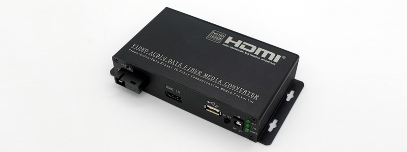 KVM HDMI over Fibre Extender with IR