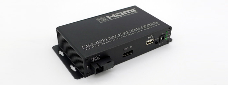 KVM HDMI over Fibre Extender with IR