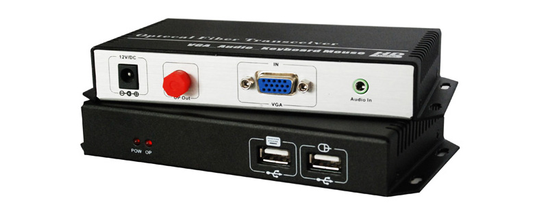 KVM VGA TO FIBER CONVERTER