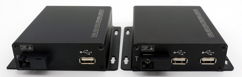 USB over Fiber Optic Extender