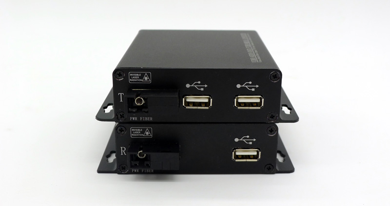 USB over Fiber Optic Extender